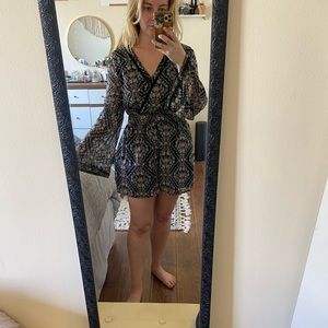 Super cute 70’s ASOS open back romper